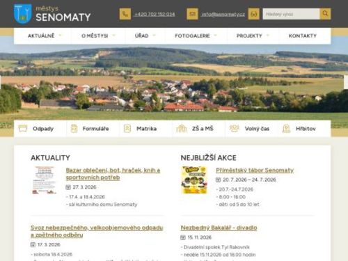 Úřad městyse Senomaty