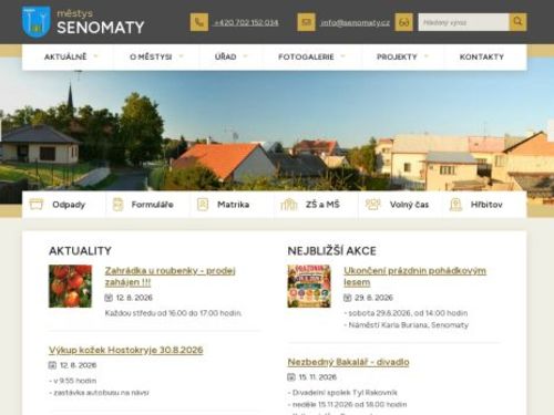 Úřad městyse Senomaty