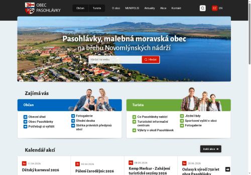 Zobrazit webové stránky Obecní úřad Pasohlávky
