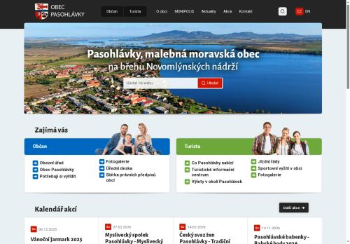 Zobrazit webové stránky Obecní úřad Pasohlávky