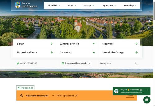 Zobrazit webové stránky Úřad městyse Kněževes