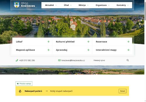 Zobrazit webové stránky Úřad městyse Kněževes