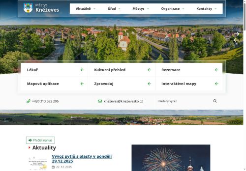 Zobrazit webové stránky Úřad městyse Kněževes