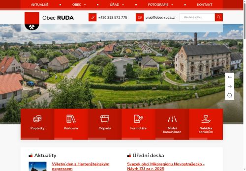 Zobrazit webové stránky Obecní úřad Ruda