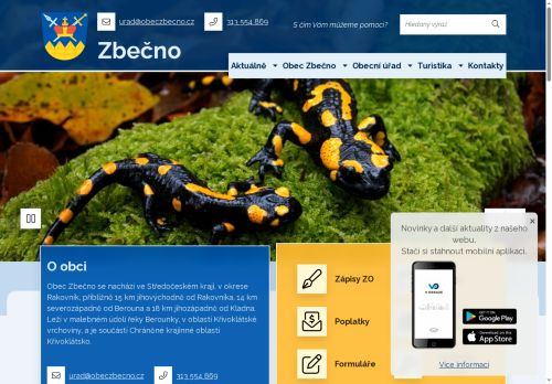 Zobrazit webové stránky Obecní Úřad Zbečno