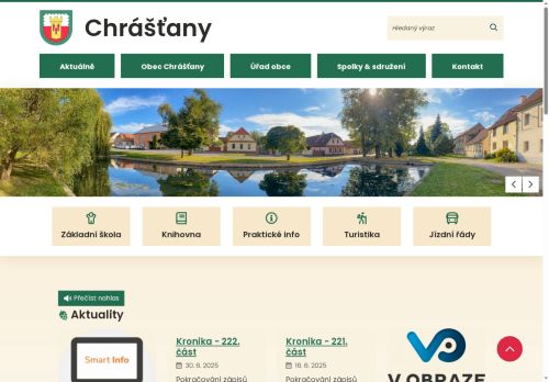 Zobrazit webové stránky Obecní úřad Chrášťany
