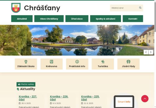 Zobrazit webové stránky Obecní úřad Chrášťany
