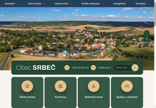 Zobrazit webové stránky Obecní úřad Srbeč
