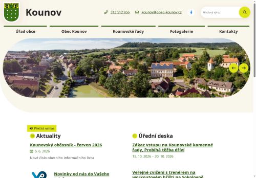 Zobrazit webové stránky Obecní úřad Kounov