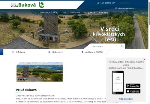 Zobrazit webové stránky Obecní úřad Velká Buková