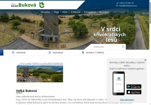 Zobrazit webové stránky Obecní úřad Velká Buková