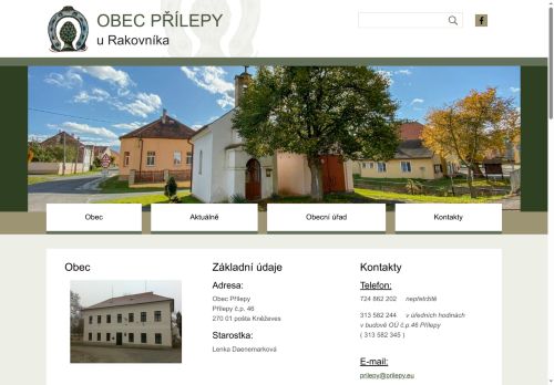 Zobrazit webové stránky Obecní úřad Přílepy