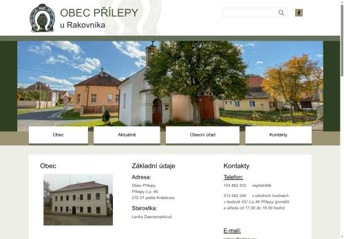 Zobrazit webové stránky Obecní úřad Přílepy