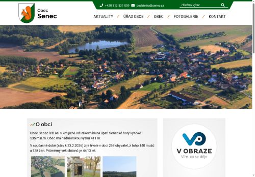 Zobrazit webové stránky Obecní úřad Senec