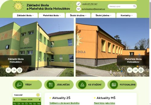 Základní škola a Mateřská škola Holoubkov, okres Rokycany nabízí práci na pozici Učitel/ka v mateřské škole v obci Holoubkov