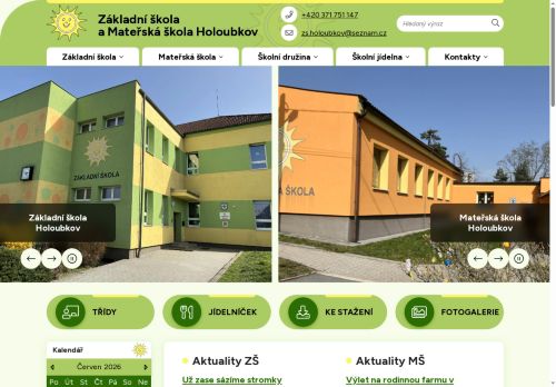 Základní škola a Mateřská škola Holoubkov, okres Rokycany nabízí práci na pozici Učitel/ka v mateřské škole v obci Holoubkov