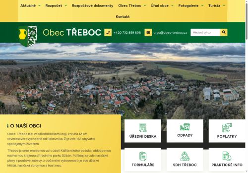 Zobrazit webové stránky Obecní úřad Třeboc