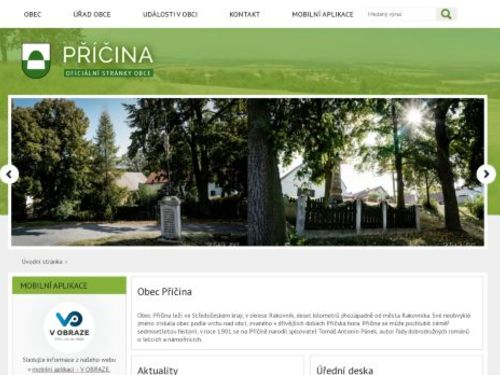 Obecní úřad Příčina