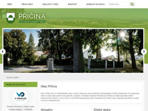 Obecní úřad Příčina