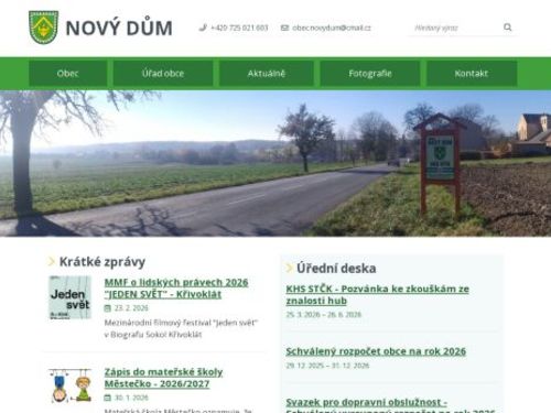 Obecní úřad Nový Dům