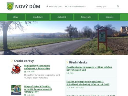 Obecní úřad Nový Dům