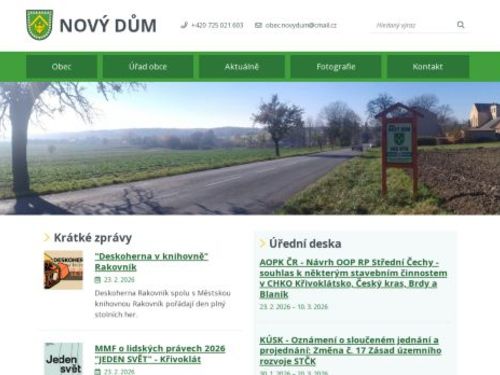 Obecní úřad Nový Dům