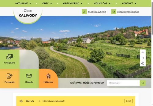 Zobrazit webové stránky Obecní úřad Kalivody