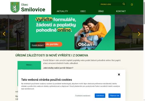 Zobrazit webové stránky Obecní úřad Smilovice