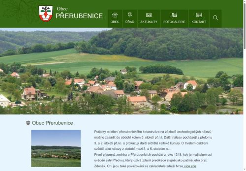 Zobrazit webové stránky Obecní úřad Přerubenice