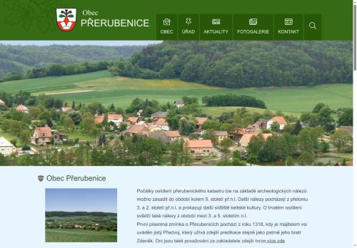 Zobrazit webové stránky Obecní úřad Přerubenice
