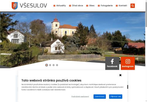 Zobrazit webové stránky Obecní úřad Všesulov