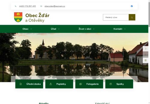 Zobrazit webové stránky Obecní úřad Žďár