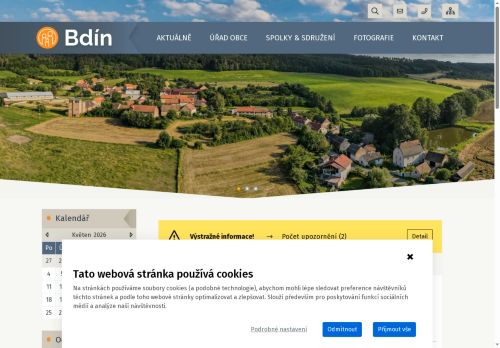 Zobrazit webové stránky Obecní úřad Bdín