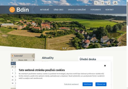 Zobrazit webové stránky Obecní úřad Bdín