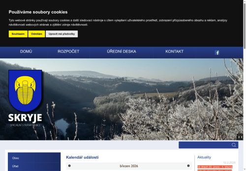 Zobrazit webové stránky Obecní úřad Skryje