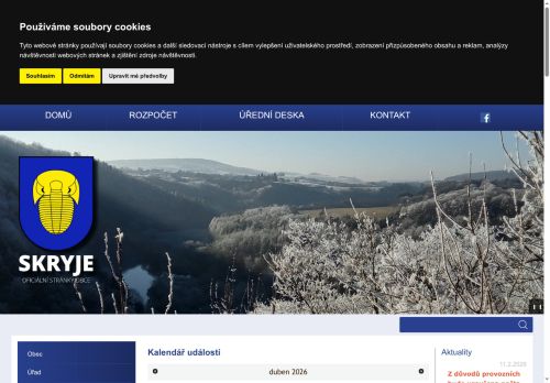 Zobrazit webové stránky Obecní úřad Skryje