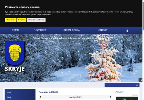 Zobrazit webové stránky Obecní úřad Skryje