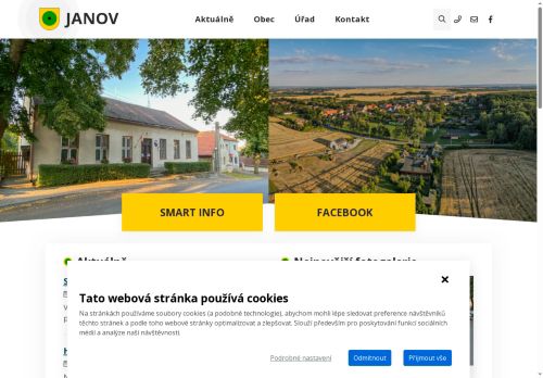 Zobrazit webové stránky Obecní úřad Janov
