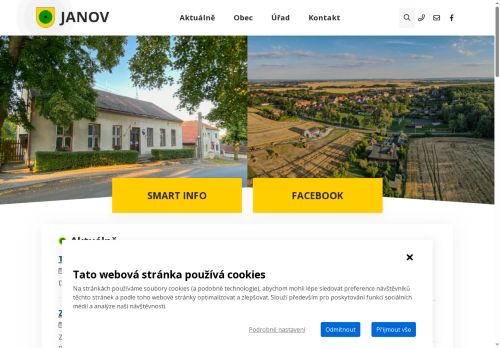 Zobrazit webové stránky Obecní úřad Janov