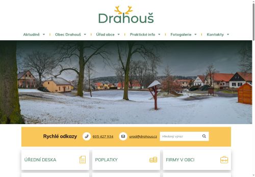 Zobrazit webové stránky Obecní úřad Drahouš