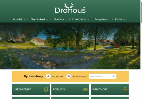 Zobrazit webové stránky Obecní úřad Drahouš