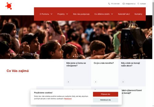 Ponton, z.s. nabízí práci na pozici úklidové práce v obci Plzeň