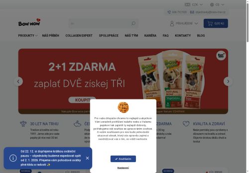 Webové stránky MIRA MAR s.r.o., Všetaty