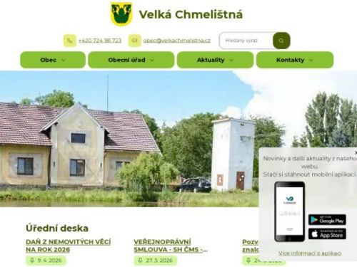 Obecní úřad Velká Chmelištná
