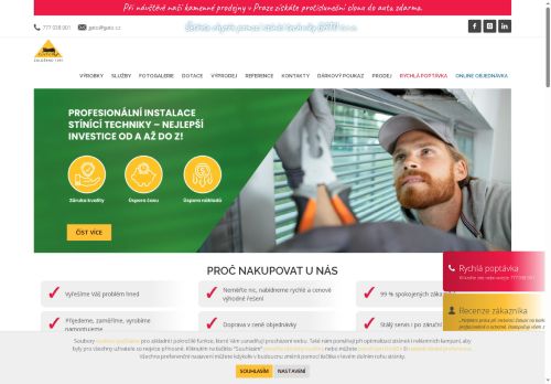 GATO spol. s r.o. nabízí práci na pozici Operátor výrobní linky venkovních žaluzií, elektro v obci Kunice