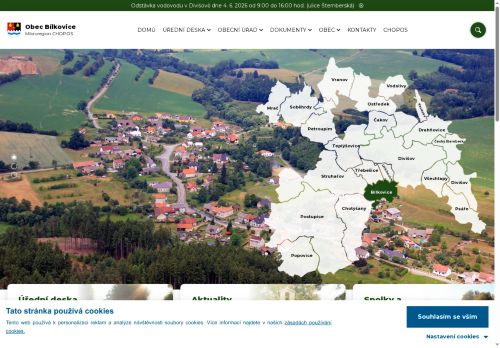 Zobrazit webové stránky Obecní úřad Bílkovice