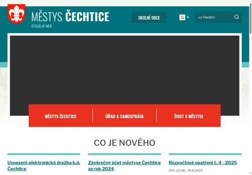 Zobrazit webové stránky Úřad městyse Čechtice