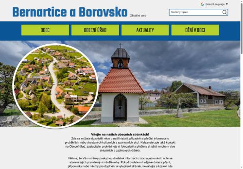 Zobrazit webové stránky Obecní úřad Bernartice