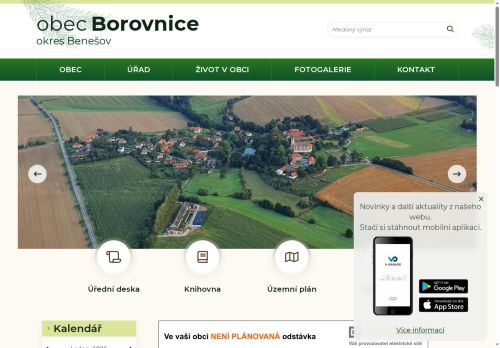 Zobrazit webové stránky Obecní úřad Borovnice