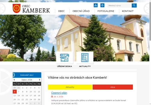 Zobrazit webové stránky Obecní úřad Kamberk